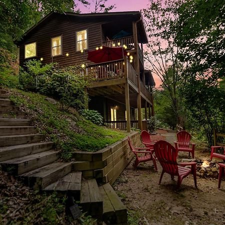 Amazing Creek View Cabin W/ Hot Tub, Firepit & Pool Table Елліджей Екстер'єр фото