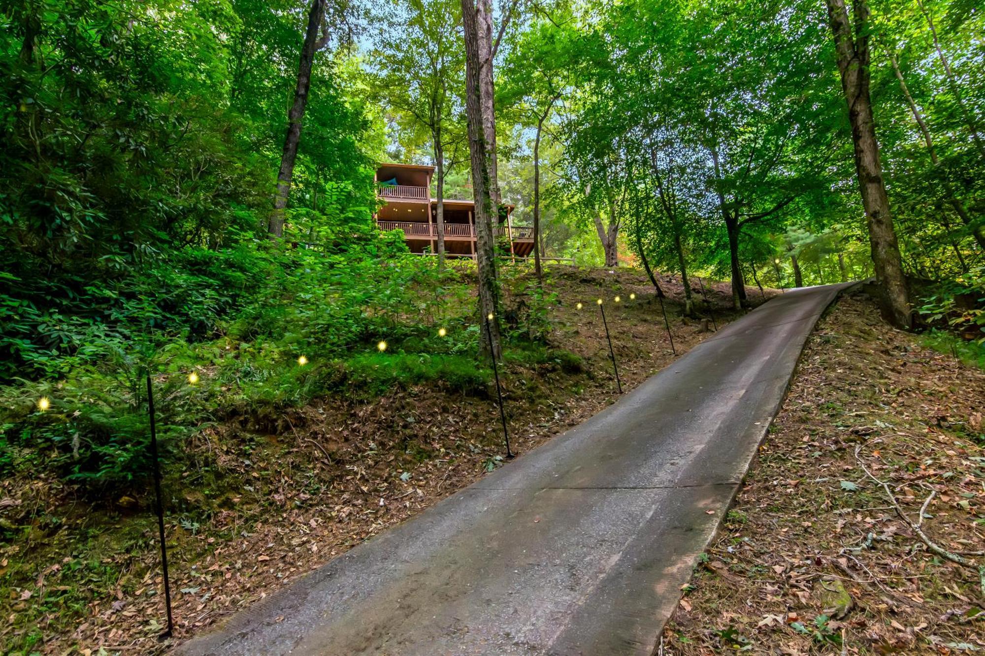 Amazing Creek View Cabin W/ Hot Tub, Firepit & Pool Table Елліджей Екстер'єр фото