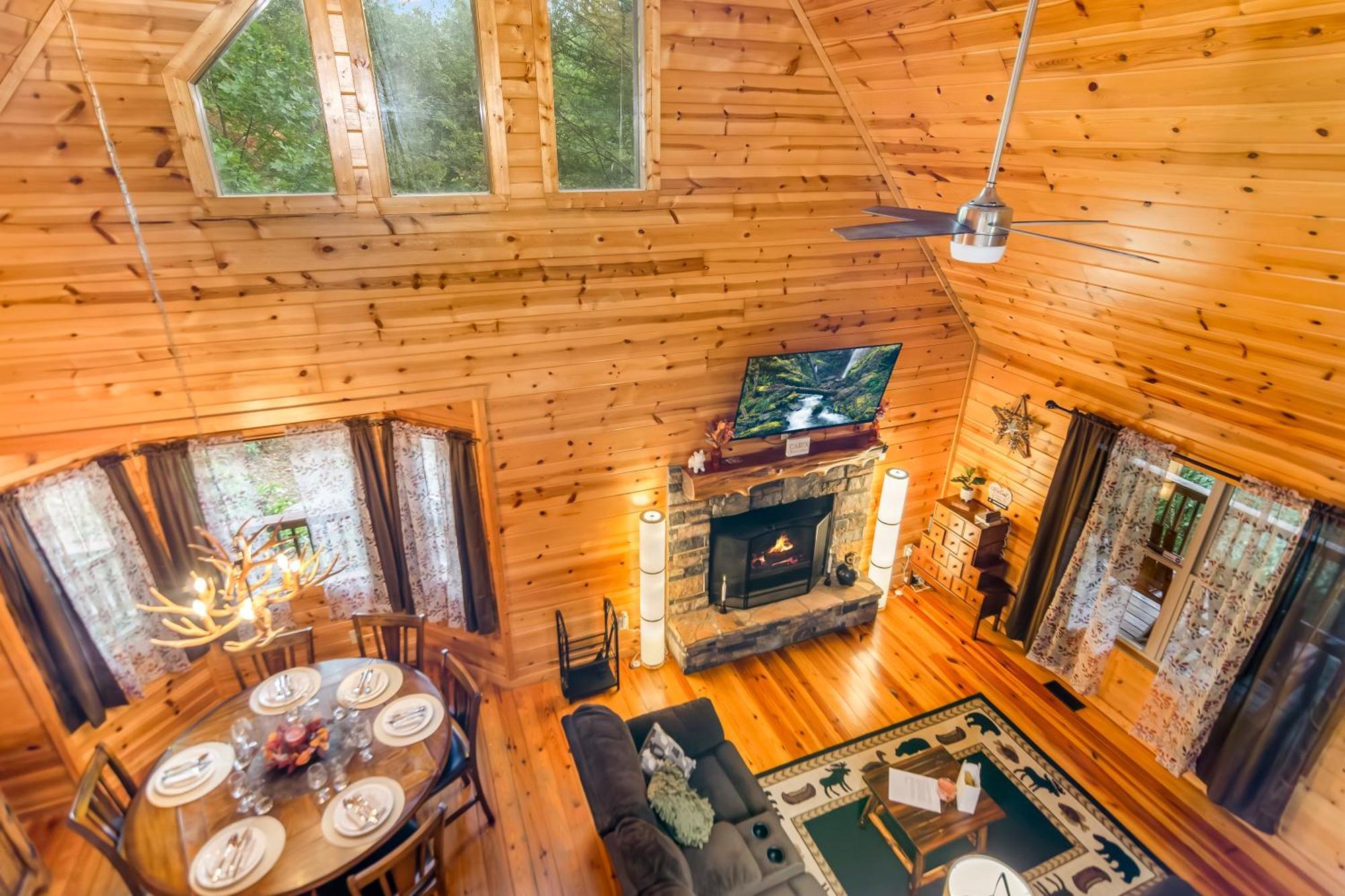 Amazing Creek View Cabin W/ Hot Tub, Firepit & Pool Table Елліджей Екстер'єр фото