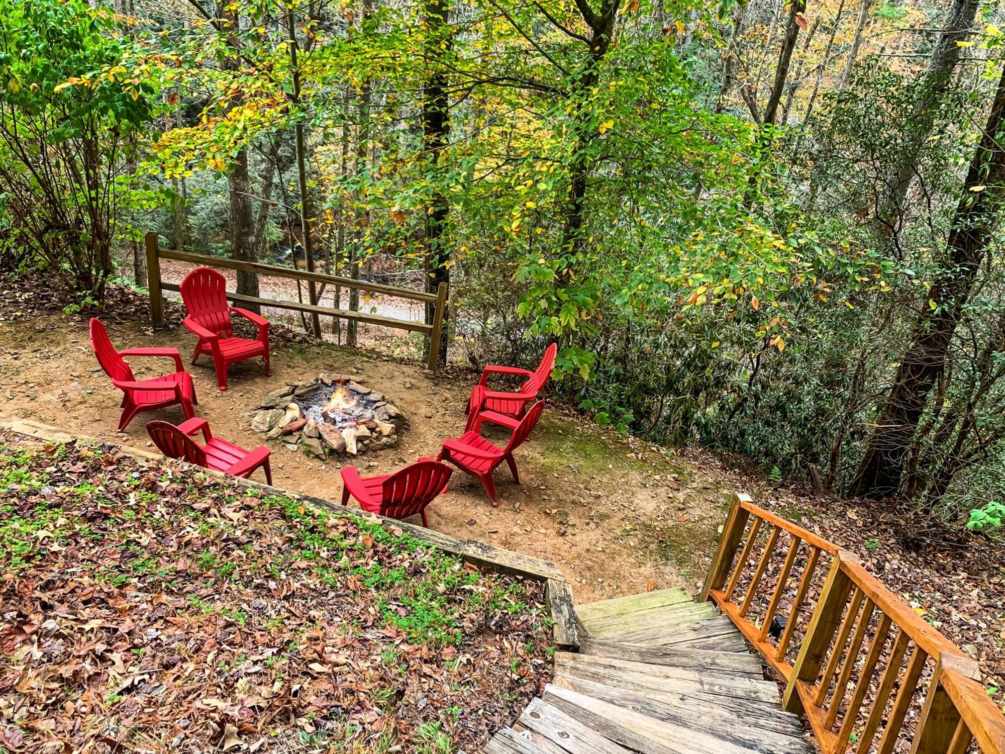 Amazing Creek View Cabin W/ Hot Tub, Firepit & Pool Table Елліджей Екстер'єр фото